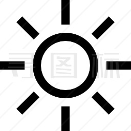 太阳图标