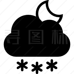 下雪图标