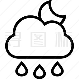 下雨图标