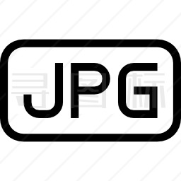 Jpg压缩图像文件图标