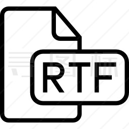 Rtf文件图标