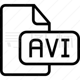 Avi视频文件图标