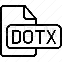 Dotx文件图标