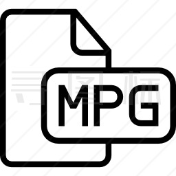 Mpg文件图标