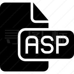 Asp文件类型纯界面符号图标