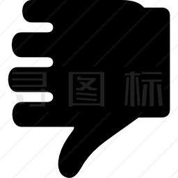 拇指下摆男男性手影图标 有svg Png Eps格式 寻图标