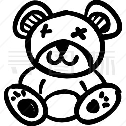 熊玩具图标