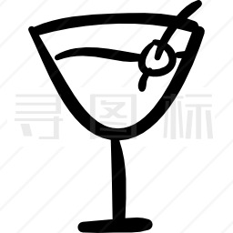 鸡尾酒杯图标