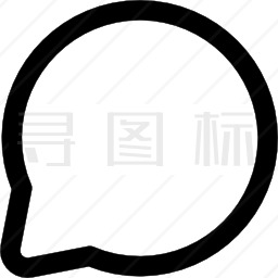 MassAGE圆形概述语音气泡图标