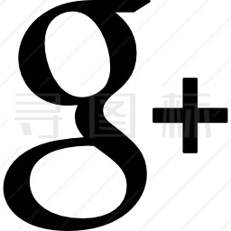 谷歌Plus标志图标