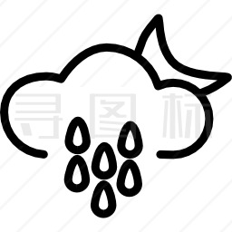 下雨图标