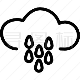 下雨图标