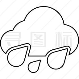 下雨图标