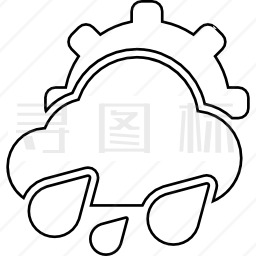 下雨图标