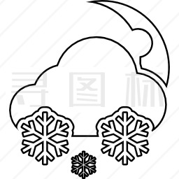 暴风雪怎么画图片