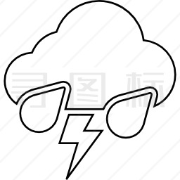 下雨图标