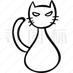 猫外形图标
