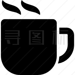 热咖啡杯图标