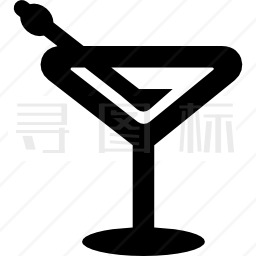 鸡尾酒杯图标