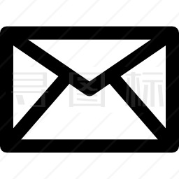 电子邮件信封按钮图标