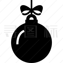 圣诞bauble图标