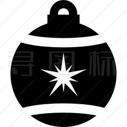 圣诞bauble图标