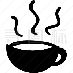 蒸汽咖啡杯图标