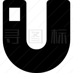 文本字母U图标