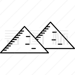 埃及金字塔图标