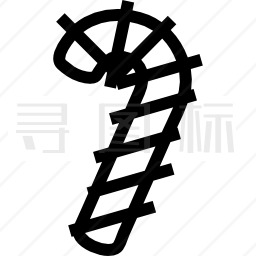 糖果手杖图标