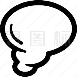 思维泡泡图标