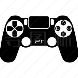 PS4游戏机图标