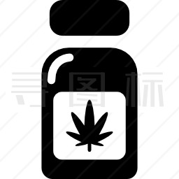 大麻瓶图标