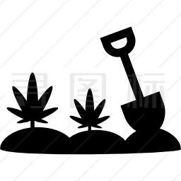 大麻种植园图标