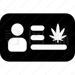大麻使用者图标