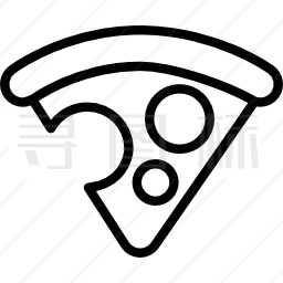 片的披萨图标