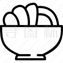 一碗食物图标