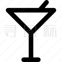 鸡尾酒杯图标