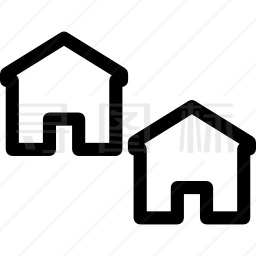 两间小房子图标