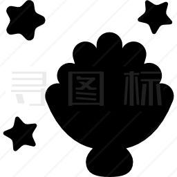 星辰贝壳图标