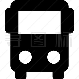 公共汽车服务图标