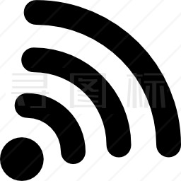 购物中心WiFi招牌图标