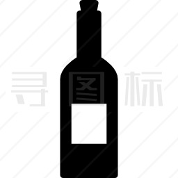 瓶酒图标