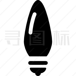 氙气灯泡图标