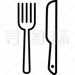 餐具图标