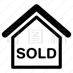 房屋出售标志图标