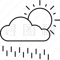 下雨图标