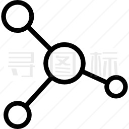 分子结构图标