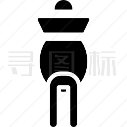 中国老人图标
