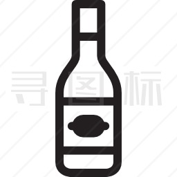 杜松子酒瓶图标